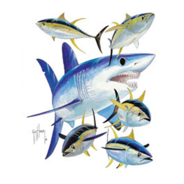 Aftco MTH1201032XL GH Mako Shark White XXL