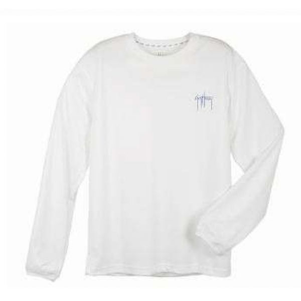 Guy Harvey MH61203 Performance Long Sleeve Tee Shirts - Medium