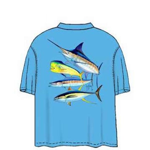Guy Harvey MTH1313 Foursome T-Shirts