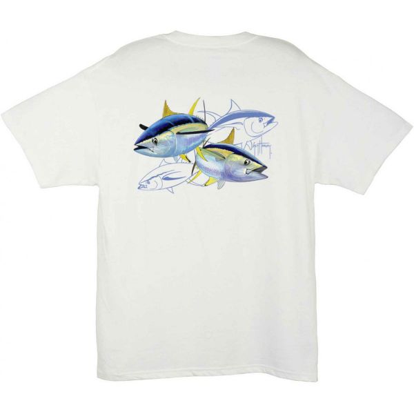 Guy Harvey MTH1329 Tuna Dash T-Shirt - Large