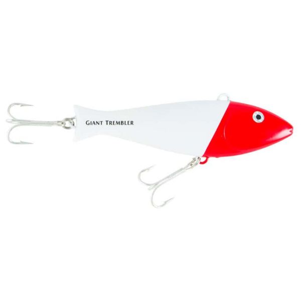 Halco GT Giant Trembler Lure White Redhead