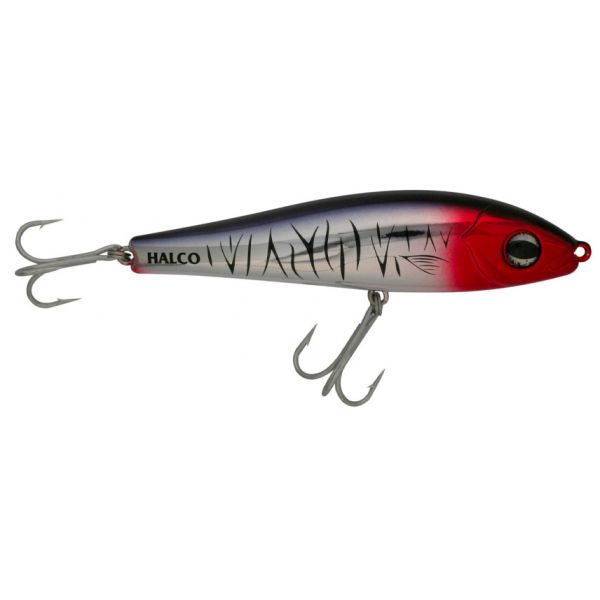 Halco Slidog 125 Stickbait - Chrome Tiger