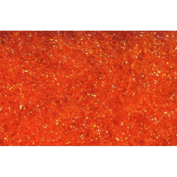 Hareline Dubbin Ice Dub - UV Hot Orange