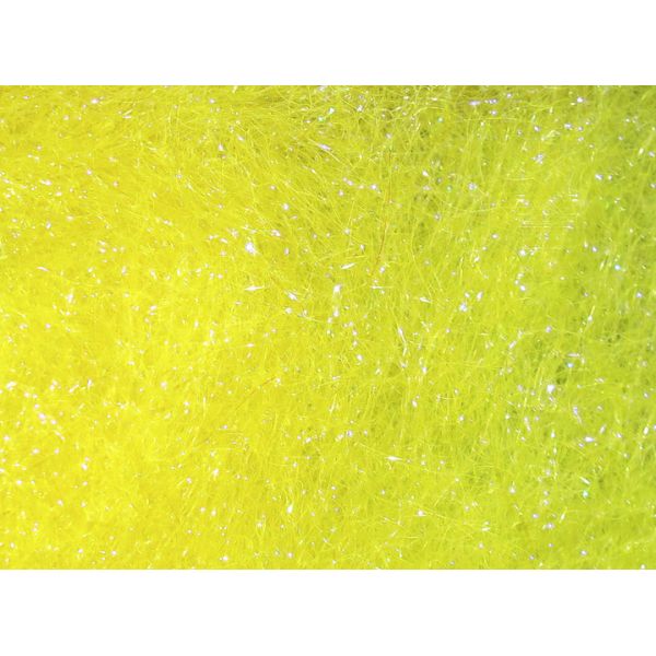 Hareline Dubbin Ice Dub - UV Light Yellow