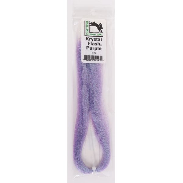 Hareline Dubbin Krystal Flash - Purple