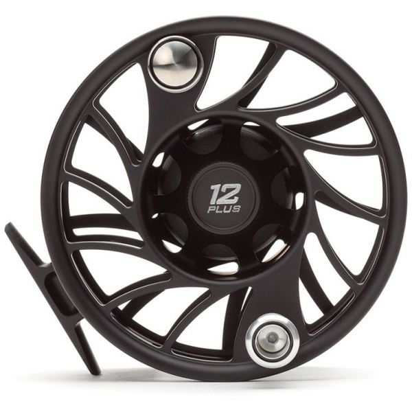 Hatch F12P-BK-MA Gen 2 Finatic 12 Plus Mid Arbor Fly Reel