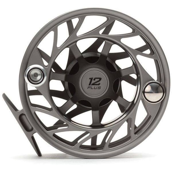 Hatch F12P-GBK-LA Gen 2 Finatic 12 Plus Large Arbor Fly Reel