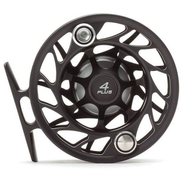 Hatch F4P-BK-LA Gen 2 Finatic 4 Plus Large Arbor Fly Reel