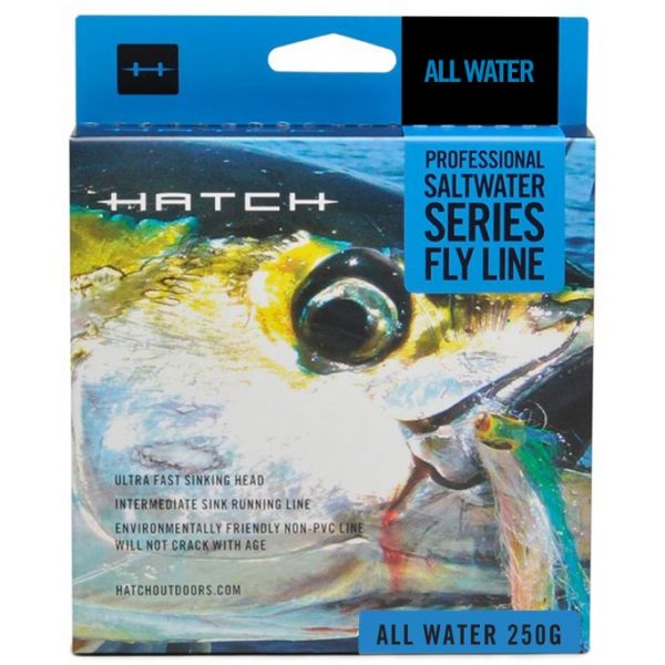 Hatch HSL-250G All Water Sinking Line - 250 Grain