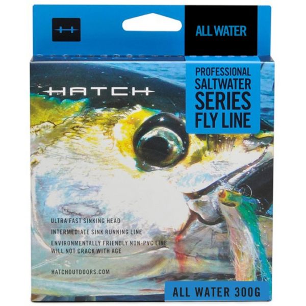 Hatch HSL-300G All Water Sinking Line - 300 Grain