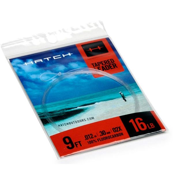 Hatch HTL-9-16LB Saltwater Fly Fishing Tapered Leaders