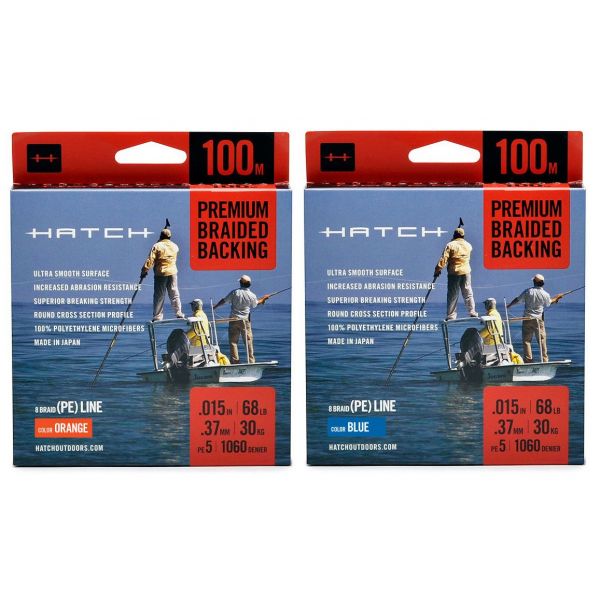 Hatch Premium Braided Fly Line Backing