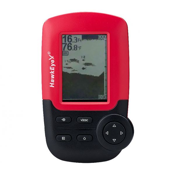 HawkEye FishTrax 1X Portable Fish Finder w/ Dot Matrix Display