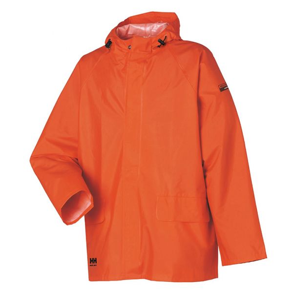 Helly Hansen Mandal Rain Jacket - Dark Orange - S