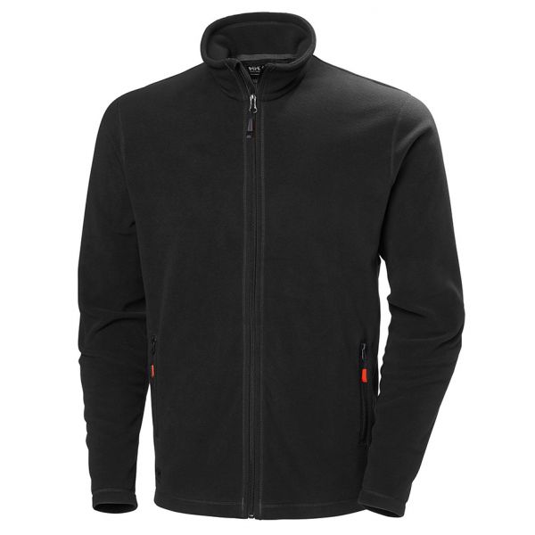 Helly Hansen Oxford Light Fleece Jacket - Black - 2XL