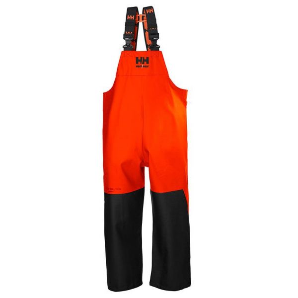 Helly Hansen Storm Rain Bib - Orange/Black - 2XL