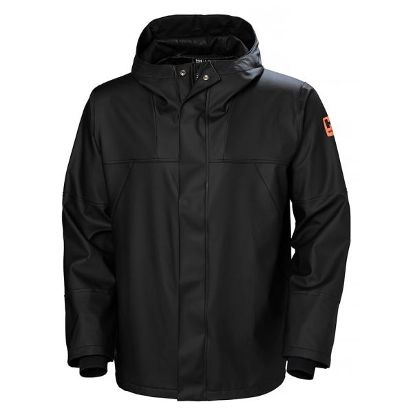 Helly Hansen Storm Rain Jacket - Black - 2XL