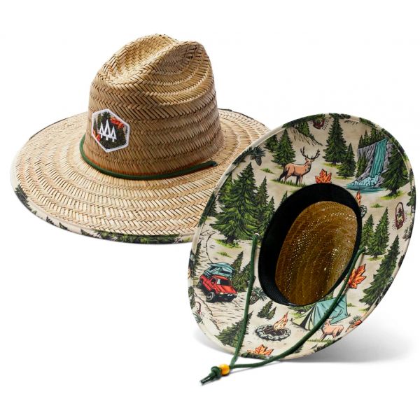 Hemlock Hat Co. Straw Hat - Base Camp