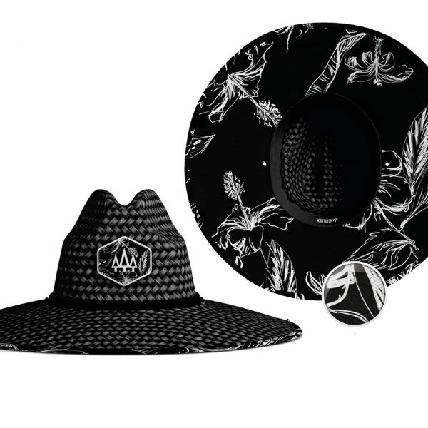 Hemlock Hat Co. Straw Hat - The Black Magic