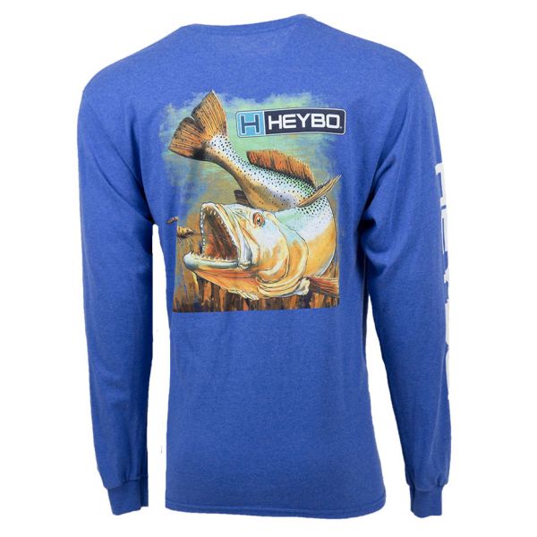 Heybo Sea Trout Long Sleeve Shirt - 2XL