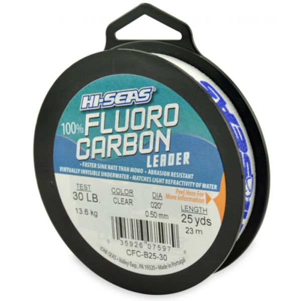 Hi-Seas Fluorocarbon Leader 25 yd. Spool CFC-B25-30