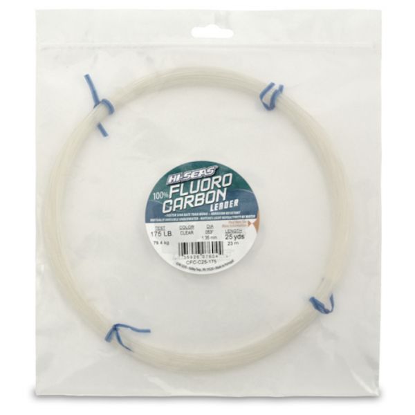 Hi-Seas Fluorocarbon Leader 25 yd. Coil CFC-C25-175