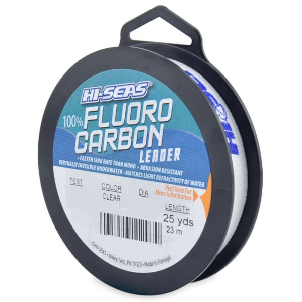 Hi-Seas Fluorocarbon Leader 25 yd.