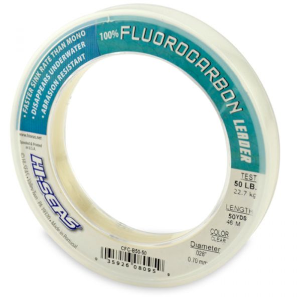 Hi-Seas Fluorocarbon Leader 50 yd. Spool CFC-B50-50