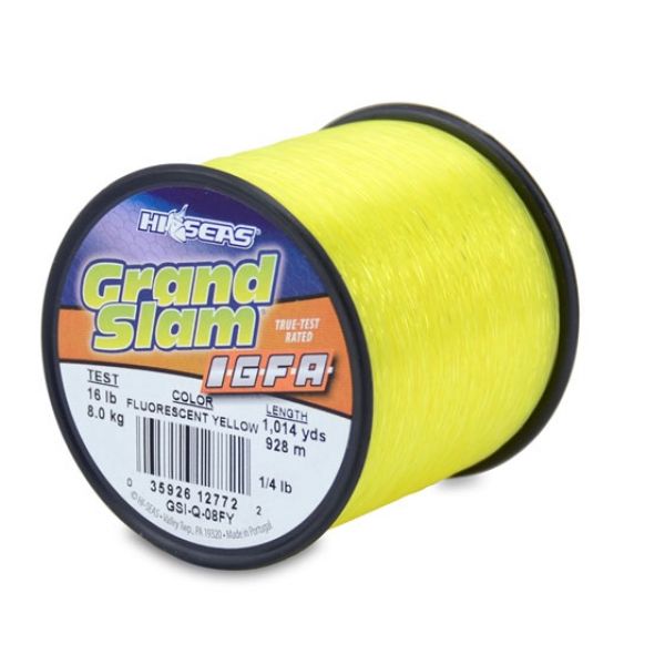 Hi-Seas Grand Slam IGFA Monofilament Line 1/4lb Spools