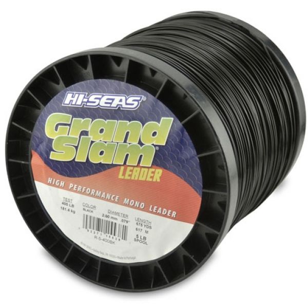 Hi-Seas Grand Slam Leader 5 lb. Spool Black