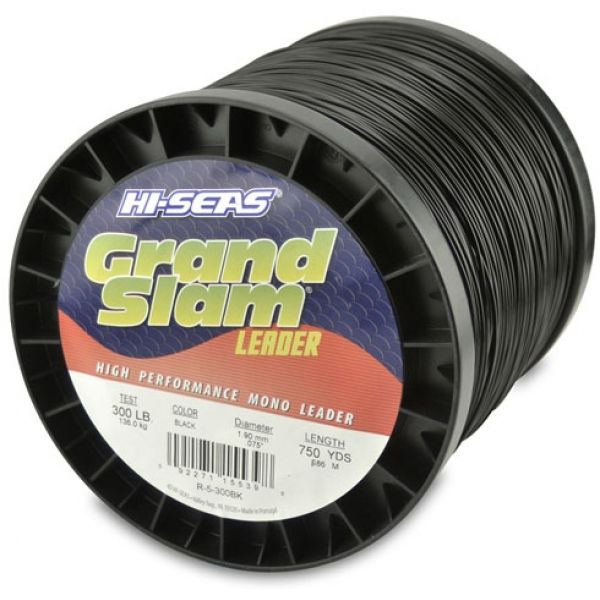 Hi-Seas Grand Slam Leader 5 lb. Spool Black R-5-300BK