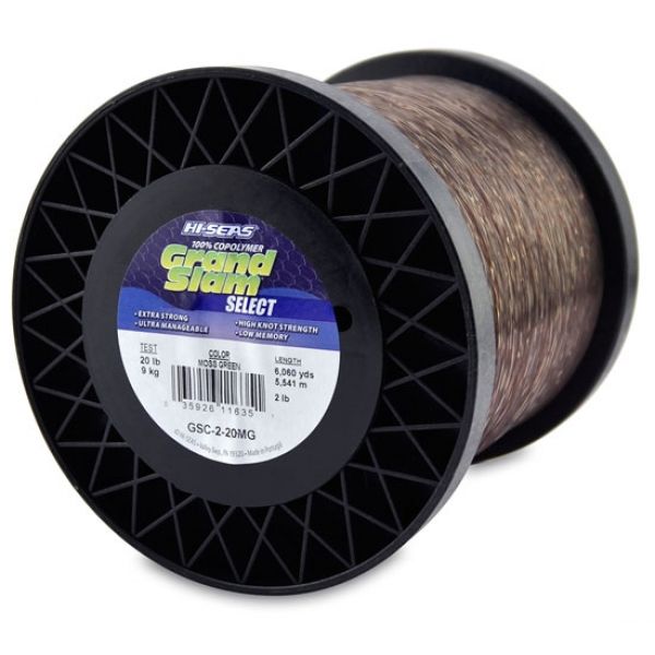 Hi-Seas GSC-2-20MG Grand Slam Select Moss Green 20lb 2lb Spool