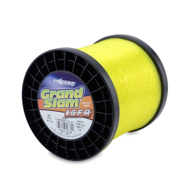 Hi-Seas Grand Slam IGFA Monofilament 1lb. Spool GSI-1-15FY