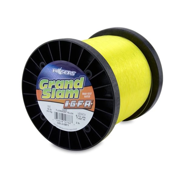 Hi-Seas Grand Slam IGFA Monofilament 2lb. Spool GSI-2-08FY