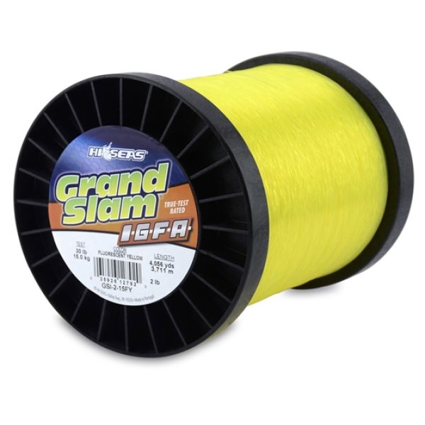 Hi-Seas Grand Slam IGFA Monofilament 2lb. Spool GSI-2-15FY