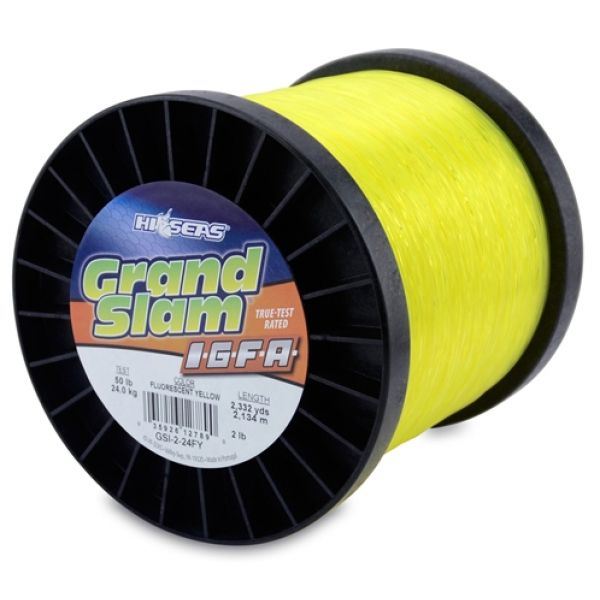 Hi-Seas Grand Slam IGFA Monofilament 5lb. Spool GSI-5-24FY