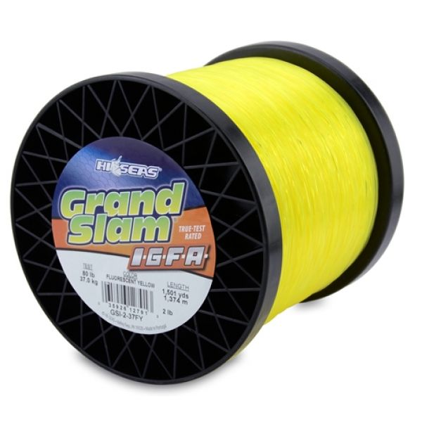 Hi-Seas Grand Slam IGFA Monofilament 5lb. Spool GSI-5-37FY