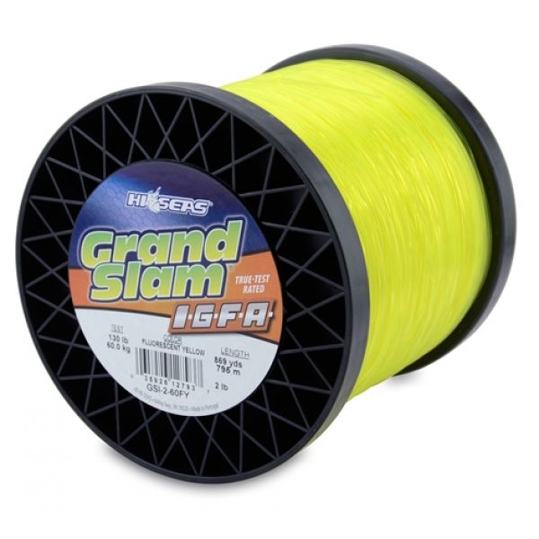 Hi-Seas Grand Slam IGFA Monofilament 5lb. Spool GSI-5-60FY