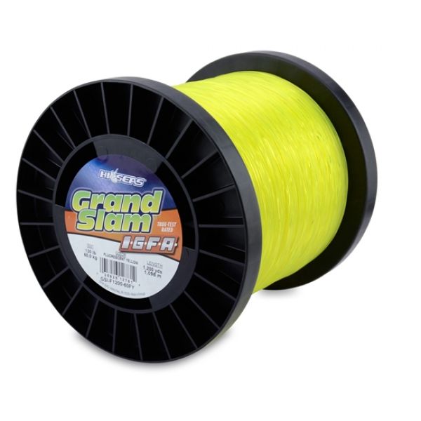 Hi-Seas Grand Slam IGFA Monofilament 1200yd Spool GSI-F1200-60FY