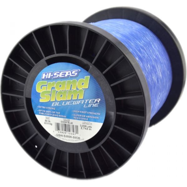 Hi-Seas GSW-S3000-50OB Grand Slam Bluewater 50lb Fishing Line 3000yds