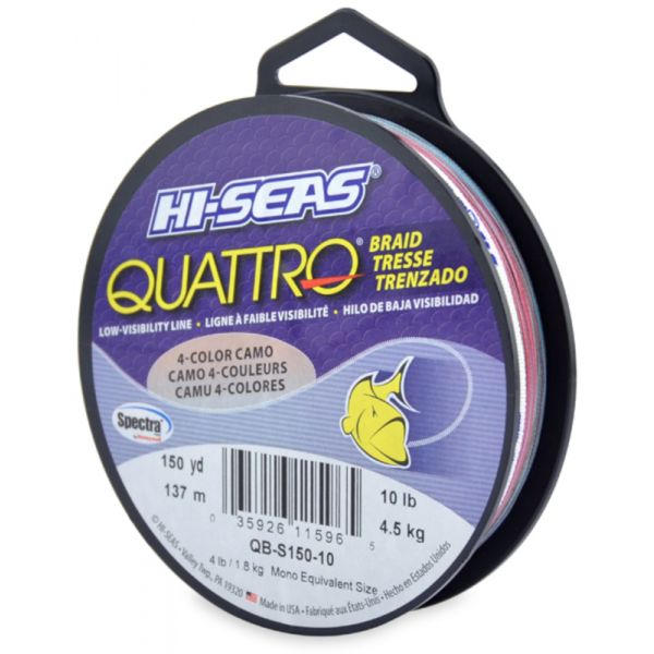 Hi-Seas QB-S150-10 Quattro Braid Line