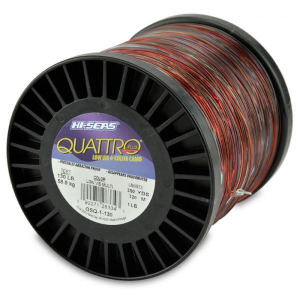 Hi-Seas Quattro Plus Low-Vis Camo Line 1 lb. Spool GSQ-1-130