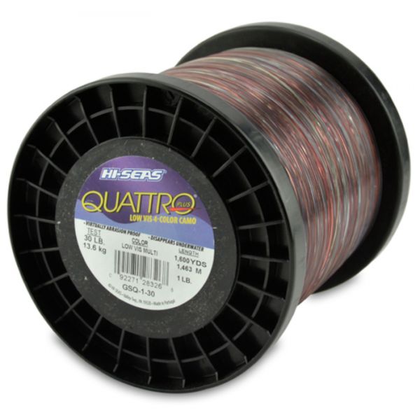 Hi-Seas Quattro Plus Low-Vis Camo Line 1 lb. Spool GSQ-1-30