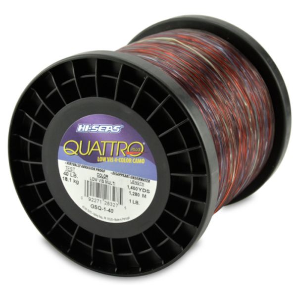 Hi-Seas Quattro Plus Low-Vis Camo Line 1 lb. Spool GSQ-1-40