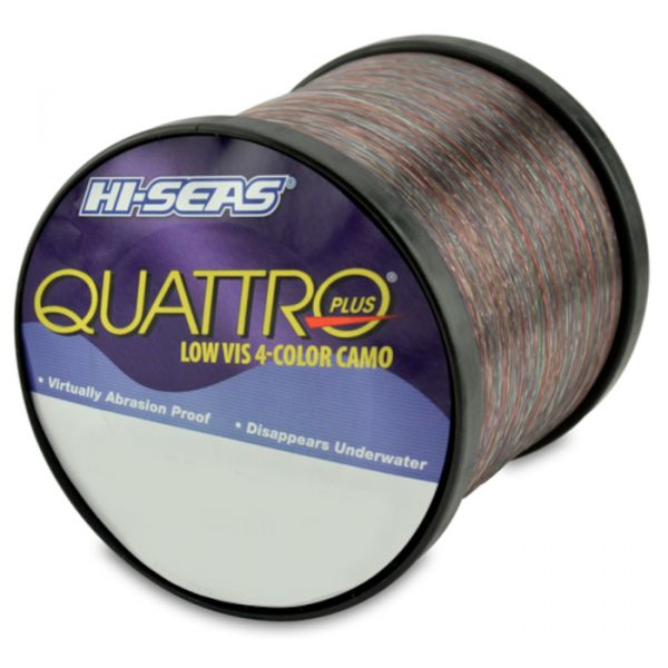 Hi-Seas Quattro Plus Low-Vis Camo Line 1 lb. Spool