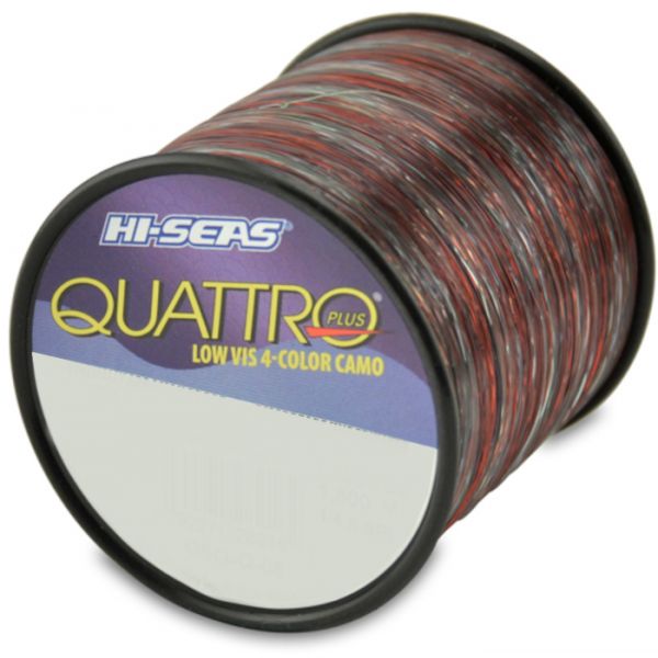 Hi-Seas Quattro Plus Low-Vis Camo Line 1/4 lb. Spool