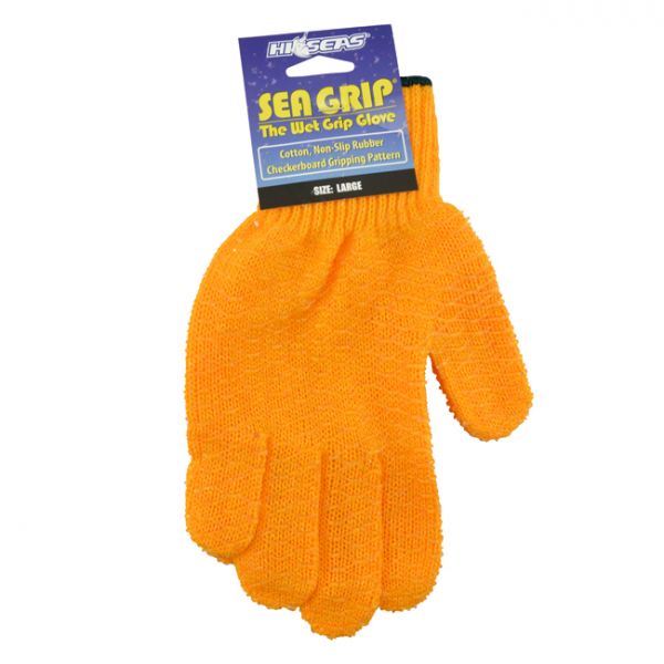 Hi-Seas SeaGrip Adhesive Plus Non-Slip Gloves HG-404-L