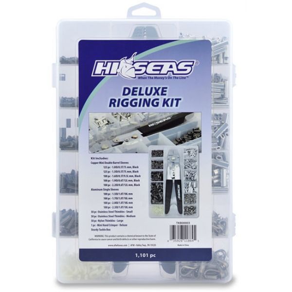 Hi-Seas TKB00003 Deluxe Rigging Kit, 1101 Pieces