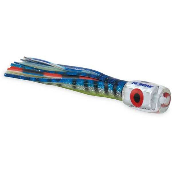 Hi-Seas Cruxis 4.7in Soft Head Trolling Blue/Mackerel-White/Blue/Red