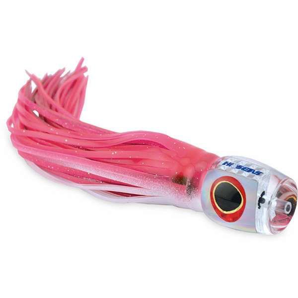 Hi-Seas Leo 10.4in Soft Head Trolling Pink/White-Pink/Silver